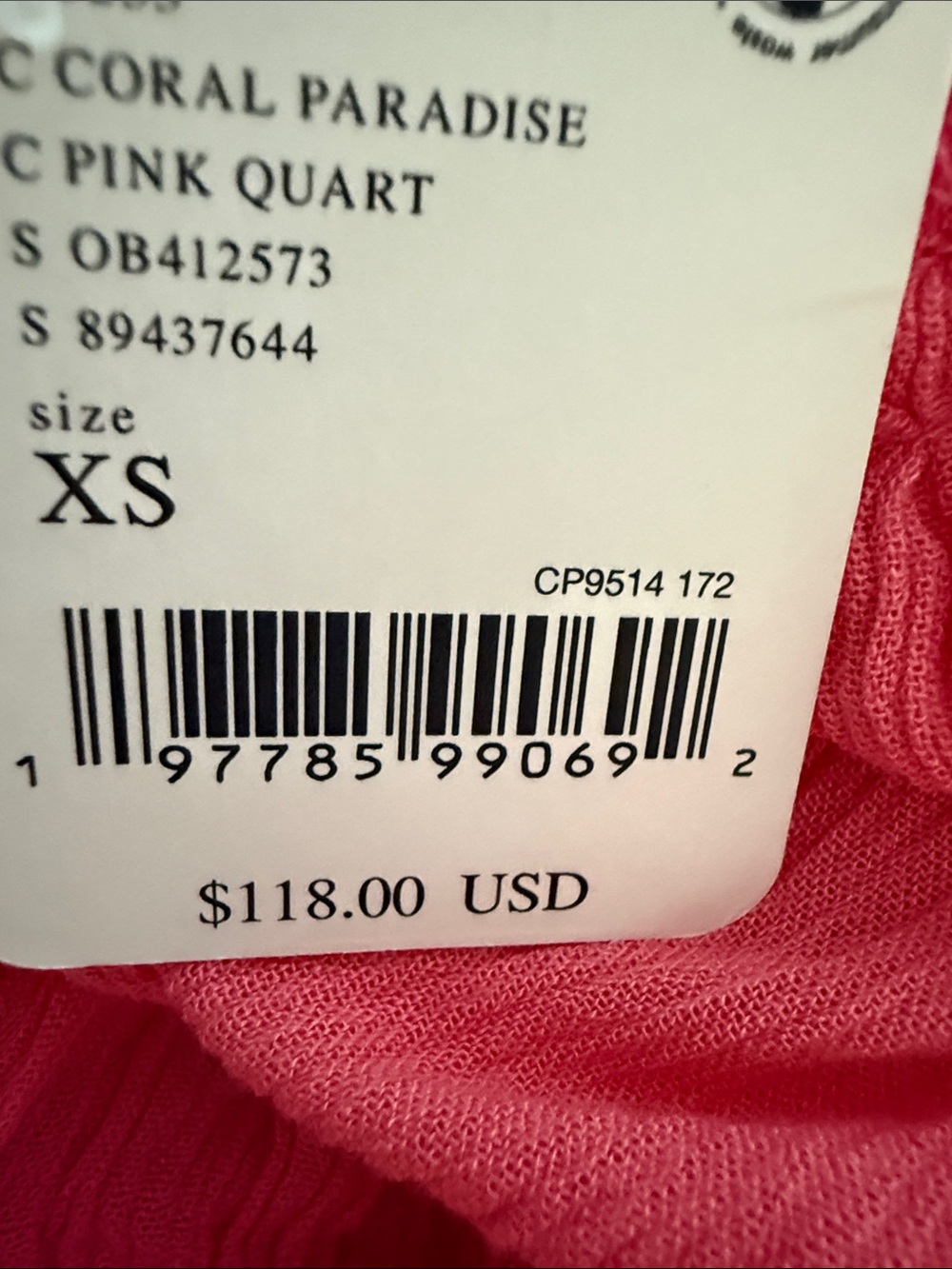 Free People Bright Coral Off-Shoulder Maxi Dress - Picture 8 of 8
